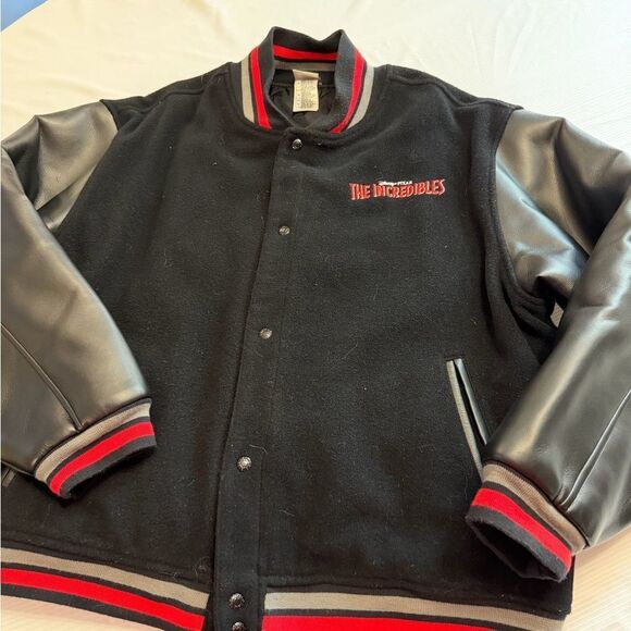 Disney Other - Vtg Disney Store Pixar The Incredibles Letterman Varsity Style Jacket Mens Sz XL